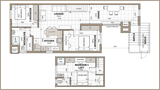 Type B1 First Floor Plan