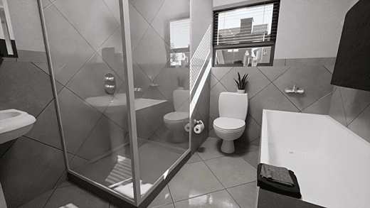 Type C Ground Floor Full Bathroom