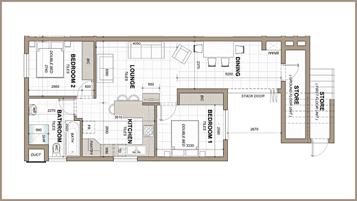 Type C Ground Floor Plan